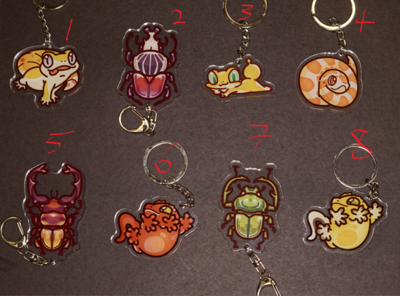 Keychains - Frognose Exotics
