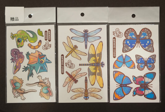 Tattoo Stickers - Frognose Exotics